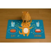 Paws & Whiskers Podloga za hranilice Paspet 4, 40x70 cm, Šarena