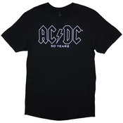 AC/DC History Logo Black M Majica