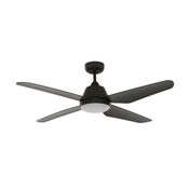 Lucci Air 212998 - LED plafonski ventilator ARIA LED/18W/230V crna + daljinski upravljač