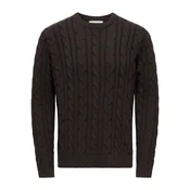 Only & Sons Pulover ONSKIM  temno rjava