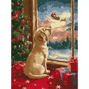 Rayher. Slikanje po številkah, A dreamy puppy