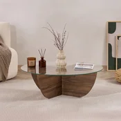 Hanah Home Sto za dnevnu sobu Liya, 90x30x90 cm, Braon
