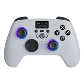 ONIVERSE Brezžični Bluetooth krmilnik krmilnik z zaslonom Aurora – sijoče bela Nintendo Switch 2