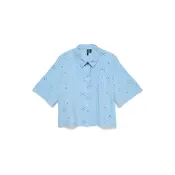 VERO MODA Bluza VMEliza  svetlo modra