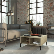 Stolic za kavu boja hrasta sonome 60x60x30 cm konstruirano drvo