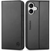 Infostyle Preklopna torbica SHIELDON za iPhone 16 Plus - črna