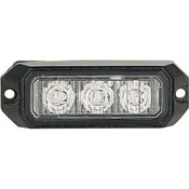 TruckLED LED opozorilna lučka 9W 3xLED oranžna R10 4mode 12V/24V IP6 [LW0023-1]