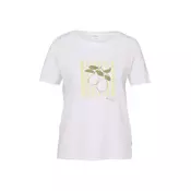 s.Oliver Majica  svetlo rumena / oliva / bela