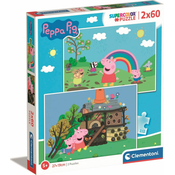 Clementoni Pepin Pig Puzzle 2x60 kosov