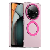 Hibridni ovitek Techsuit CandyCase MagSafe za Xiaomi Redmi A3 - pink