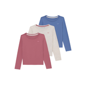 Abercrombie & Fitch Majica kraljevo modra/greige/magenta