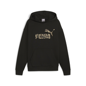 Puma ESS+ ANIMAL HOODIE TR, ženski pulover, črna 677927