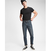 GAP modra moške kavbojke Slim Fit