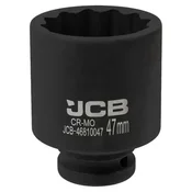 JCB udarna globoka vtičnica 3/4 47 mm, 12-kotna FS-60592