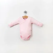 Vrabac Bodi za bebe dugih rukava 221692, Svetlorozi