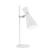 Argon 3890 - Namizna svetilka LUKKA 1xE27/15W/230V bela