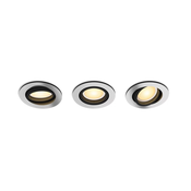 Philips-SET 3xLED Zatemnitvena vgradna svetilka Hue MILLISKIN 1xGU10/4,2W/230