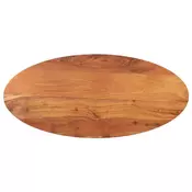 Stolna ploca 110x50x2,5 cm ovalna od masivnog drva bagrema