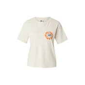 QUIKSILVER Majica bež/smaragd/oranžna
