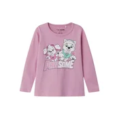 TWO SOON Majica Paw Patrol svetlo modra/roza/bela