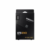 SSD 500GB SAMSUNG 870 EVO, MZ-77E500B/EU, SATA, 2.5, 560/530 MB/s