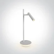 NAMIZNA SVETILKA LED 3W + 6W/540lm/3000K BELA DM61132A/W/W