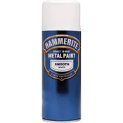Sprej za kovino 3v1 sijaj 400ml DTR SMOOTH Hammerite - Bela sijaj
