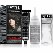 Syoss Color permanentna barva za lase odtenek 2_1 Natural Black Brown 1 kos