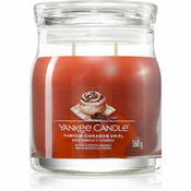 Yankee Candle Aromatična sveča Signature glass medium Pumpkin Cinnamon Swirl 368 g