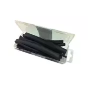 Termobužir 9,5mm, dužina 1met, 10 kom, crni