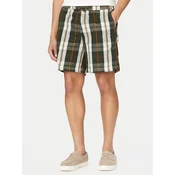 Barbour Kratke hlače iz tkanine MST0081TN51 Zelena Regular Fit