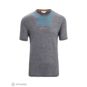 Majica Icebreaker Sphere II, temno modra, heather (XL)