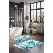 Lessentiel Maison Set prostirki za kupatilo CT-5294, 2 Komada, Plava