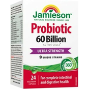 Jamieson Probiotik 60 milijard ULTRA STRENGTH 24 tablet