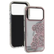 Teddy Bear ovitek za Samsung Galaxy S26 Plus 5G - roza