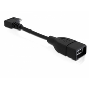 DELOCK kabel USB 2.0 MICRO-B MUŠKI TO USB 2.0-A ŽENSKI OTG 11CM