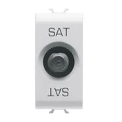 GW vtičnica SAT 1M bela GW10371