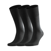 FALKE Nogavice Airport 3-Pack, črna