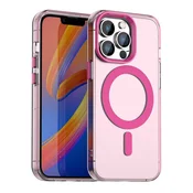 Hibridni ovitek Techsuit CandyCase MagSafe za iPhone 13 Pro Max - pink