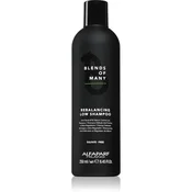 ALFAPARF MILANO Blends Of Many Rebalancing šampon proti prhljaju za mastne lase 250 ml za moške