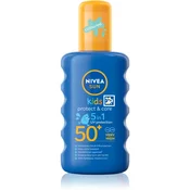 NIVEA SUN obojeni sprej za zaštitu od sunca za decu SPF 50+ 200 ml