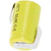 MEXCEL NiCd akumulatorska baterija 2/3 A, 1,2 V, 700 mAh, (premer x V) 17 x 28 mm