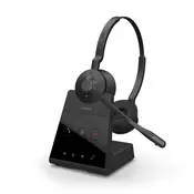 Jabra Engage 65 Stereo, EMEA Tactile buttons, dual (2x) connectivity towards: desk phone (analogue), PC softphone traditional style headband headset (9559-553-111)