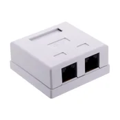 AAN vezna doza GN011 Cat6 U/UTP bela