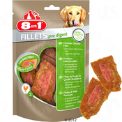 8in1 Fillets Pro Digest 80 g - Varčno pakiranje: 3 x S