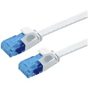 VALUE Value 21992062 RJ45 omrežni kabel\, Patch kabel CAT 6a U/UTP 2.00 m bela 1 kos, (20630788)