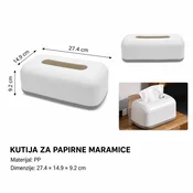 KMT Kutija za maramice, Bele