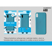 Silikonski ovitek za Samsung Galaxy A80 - moder