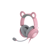 Razer Kraken Kitty Edition V2 Pro žicane RGB slušalice s izmjenjivim ušima ružicaste
