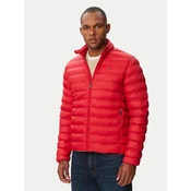 Tommy Hilfiger Prehodna jakna MW0MW37634 Rdeča Regular Fit